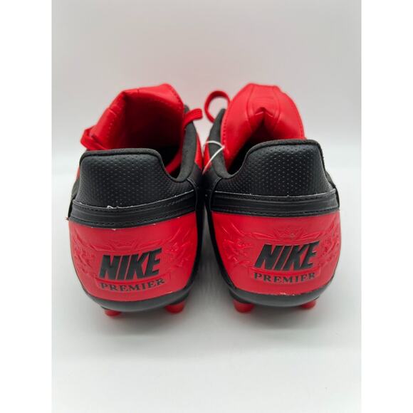 Nike Premier 3 FG Red/Black Soccer Cleats AT5889 606 Men's Size 7 NWT - Picture 9 of 12